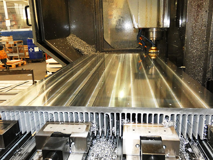 CNC working (detail)