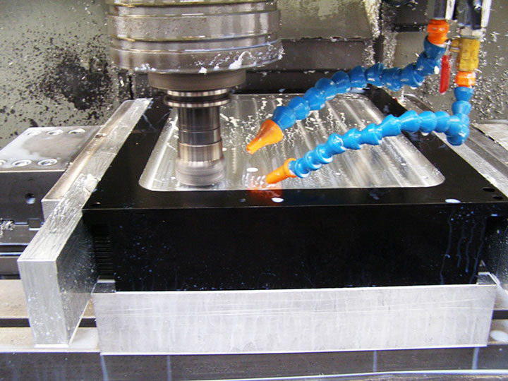 CNC working (detail)