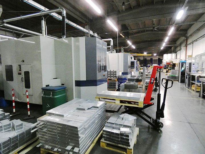 CN machining department